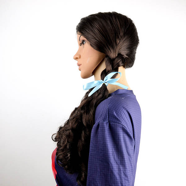 Venda direta do fabricante cos Animação Cachoeira Vermelha / Peixes Cosplay Características Animação Cabeça de cabelo