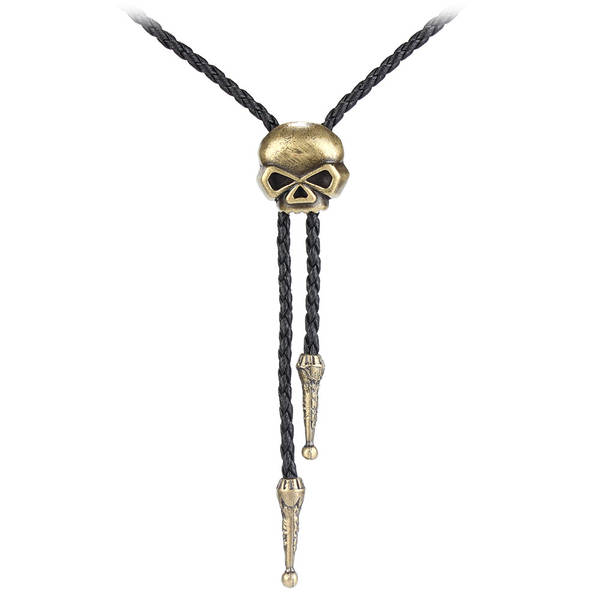 Colar de Caveira em Metal