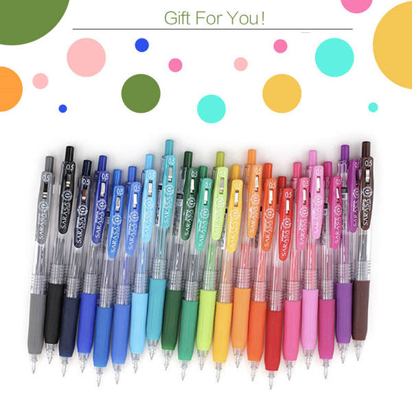 Japão Zebra Zebra JJ15 tinta de tinta neutra de cor 22 tinta de tinta de água estudante assinatura