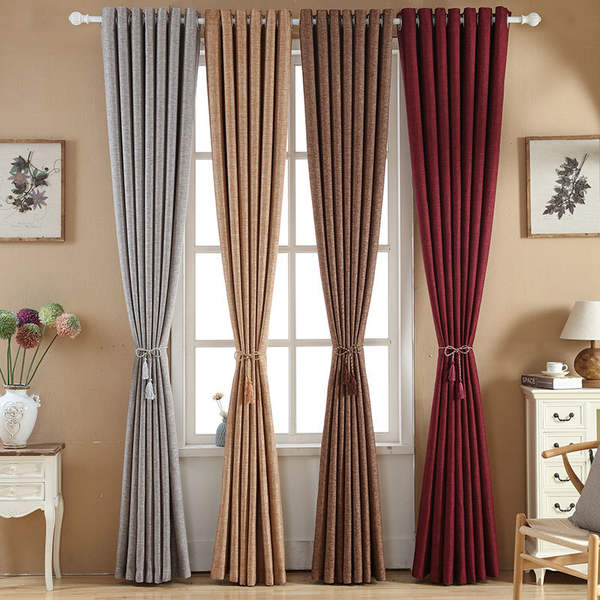 Novas cortinas de vidro modernas simples de cobertura cortinas de tecido puro semelhante a cortina de vidro sala de estar quarto janela flutuante cortinas de sol
