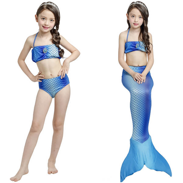 Roupa de Mermaid para Crianças