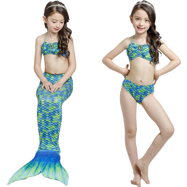 Roupa de Mermaid para Crianças