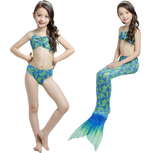 Roupa de Mermaid para Crianças