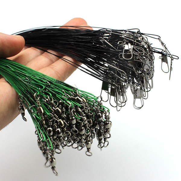 Linha de Pesca com Fio de Aço