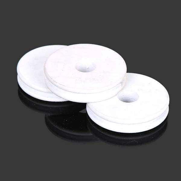 7cm branco Grande eixo principal de linha de borracha de alta densidade eixo de linha de borracha fabricante de acessórios de peixe atacado
