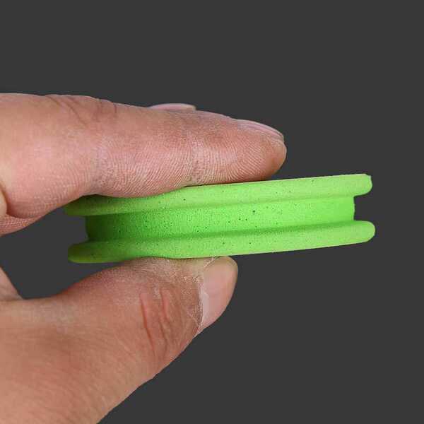 7cm branco Grande eixo principal de linha de borracha de alta densidade eixo de linha de borracha fabricante de acessórios de peixe atacado