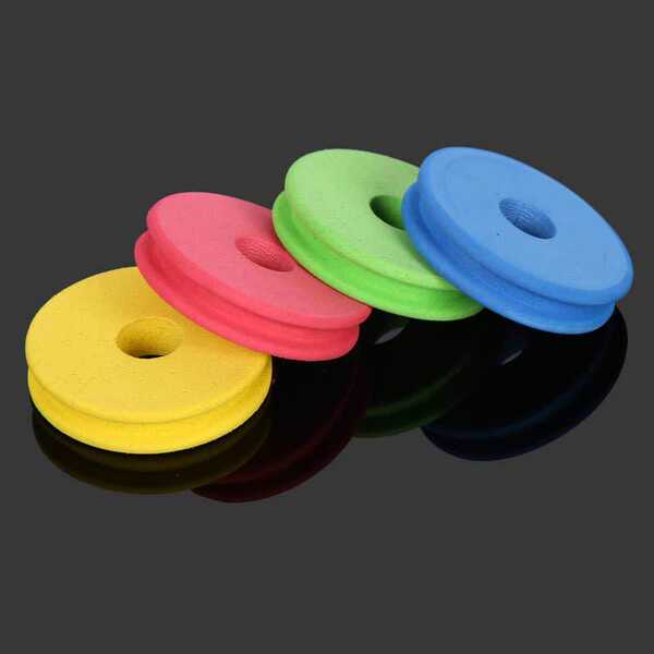 7cm branco Grande eixo principal de linha de borracha de alta densidade eixo de linha de borracha fabricante de acessórios de peixe atacado