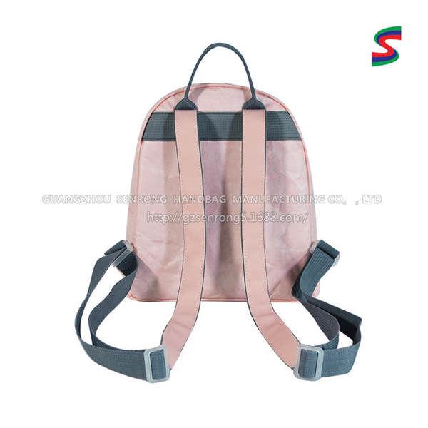 Pacote de viagem personalizado DuPont Papel Cartão de bolso de estudante forte bolso de computador dobrável bolso de ombro personalizado logo