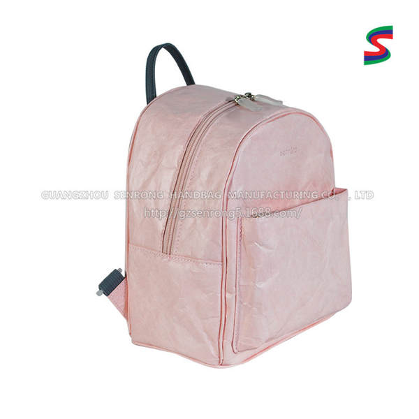 Pacote de viagem personalizado DuPont Papel Cartão de bolso de estudante forte bolso de computador dobrável bolso de ombro personalizado logo