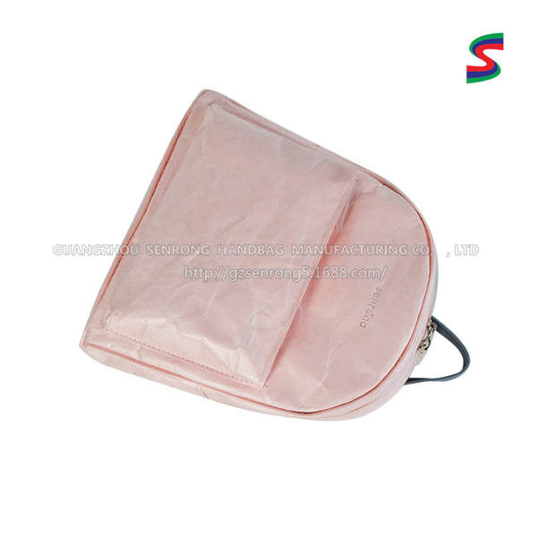 Pacote de viagem personalizado DuPont Papel Cartão de bolso de estudante forte bolso de computador dobrável bolso de ombro personalizado logo