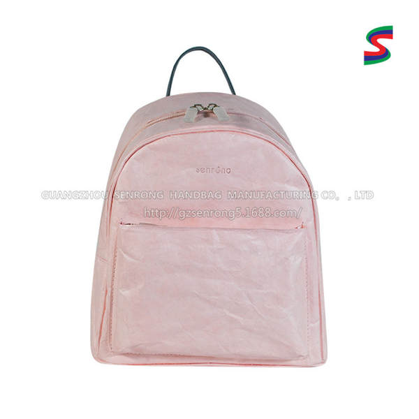 Pacote de viagem personalizado DuPont Papel Cartão de bolso de estudante forte bolso de computador dobrável bolso de ombro personalizado logo