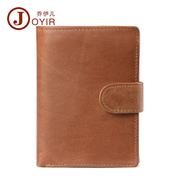 Carteira transfronteiriça rfid masculina avançada de couro real com bolsa de mão masculina de grande capacidade de bolsa de couro