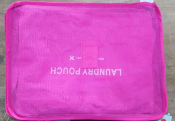 Cadeia de viagem dupla com cadeia de oxigênio de espessura 6 pacotes Sacos de bagagem 6 pacotes Sacos de viagem