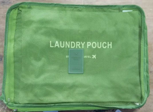 Cadeia de viagem dupla com cadeia de oxigênio de espessura 6 pacotes Sacos de bagagem 6 pacotes Sacos de viagem