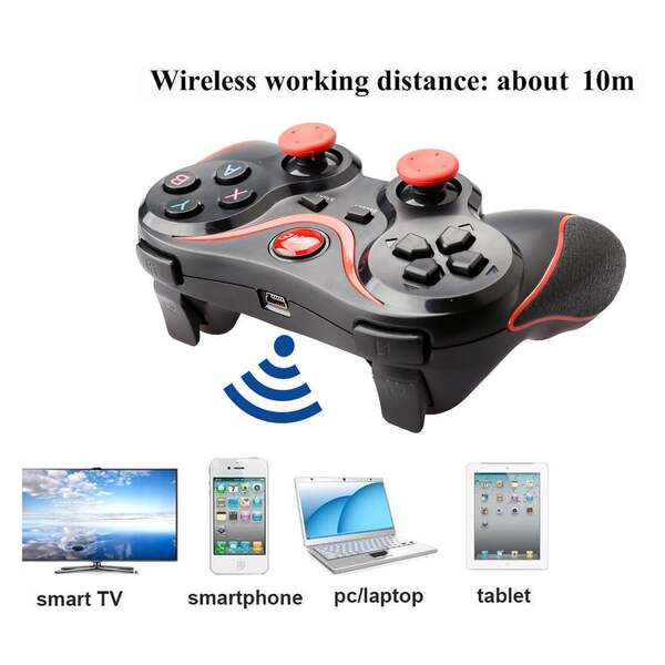 Jogo sem fio Bluetooth X3 Manual de jogo de mão Manual de jogo com suporte para IOS / Controlador de telefone Android