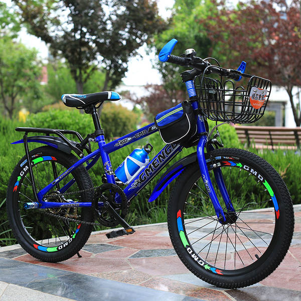 Nova bicicleta infantil 20 polegadas 22 polegadas mountain bike 6-7-8-9-10 anos de idade garoto escola primária bicicleta