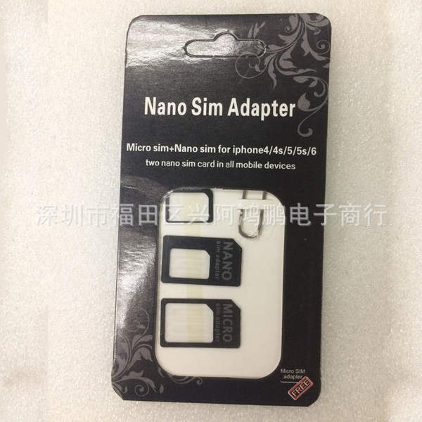 Fabricante vende diretamente cartão neutro cartão de recuperação de cartão de micro SIM cartão de recuperação de cartão neutro 4 em 1