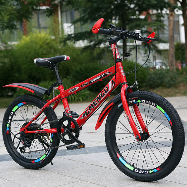 Nova bicicleta infantil 20 polegadas 22 polegadas mountain bike 6-7-8-9-10 anos de idade garoto escola primária bicicleta