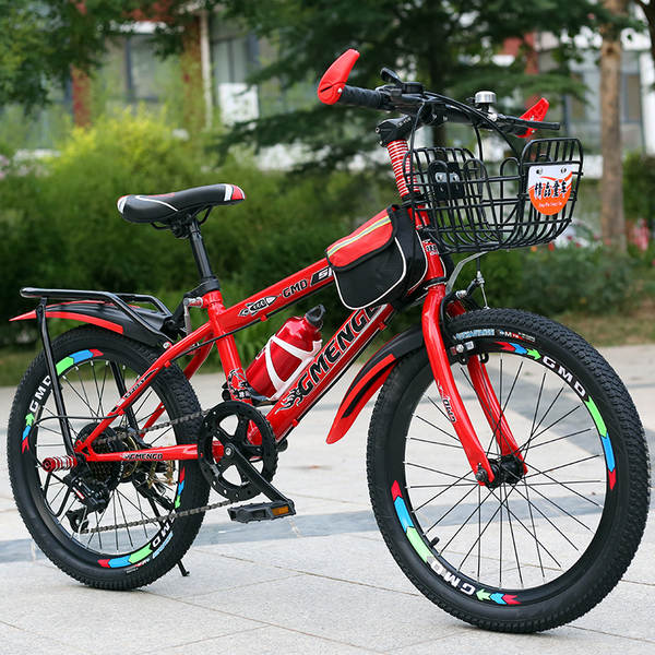 Nova bicicleta infantil 20 polegadas 22 polegadas mountain bike 6-7-8-9-10 anos de idade garoto escola primária bicicleta