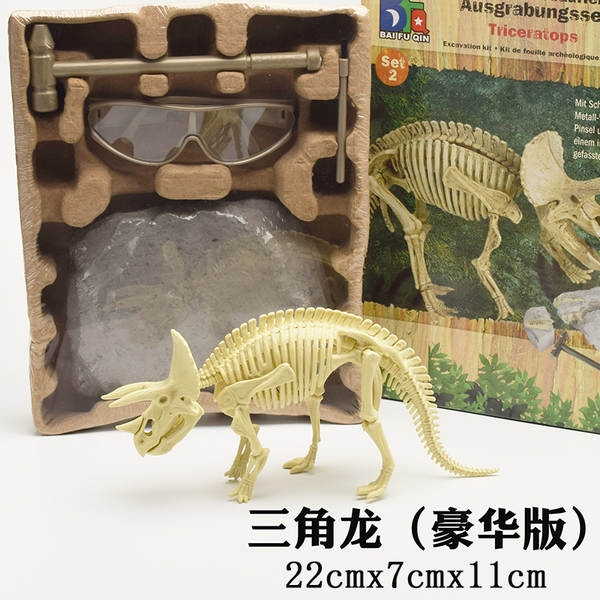 Kit de Montagem de Esqueleto de Dinossauro