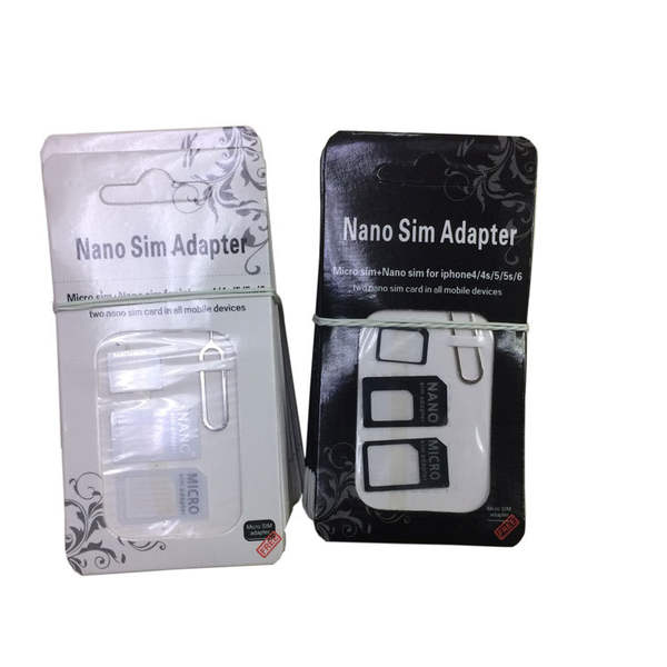 Fabricante vende diretamente cartão neutro cartão de recuperação de cartão de micro SIM cartão de recuperação de cartão neutro 4 em 1