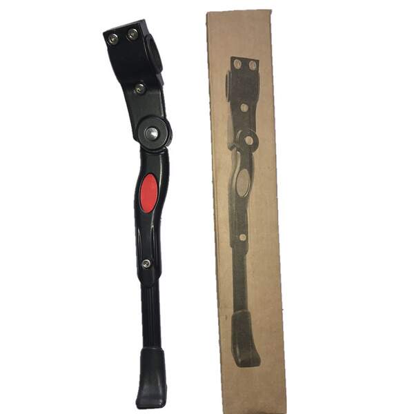 Bateria traseira de aliaxe de alumínio pode ser ajustada para um carro de montanha curto de 26 polegadas de apoio ao lado da bicicleta.
