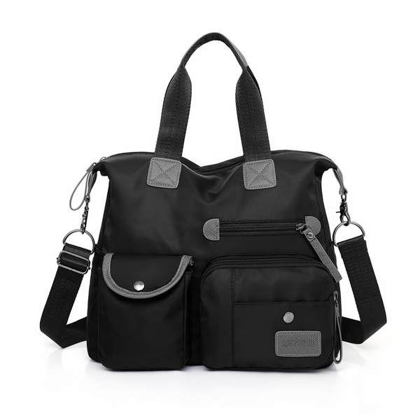Bolsa feminina grande de nylon