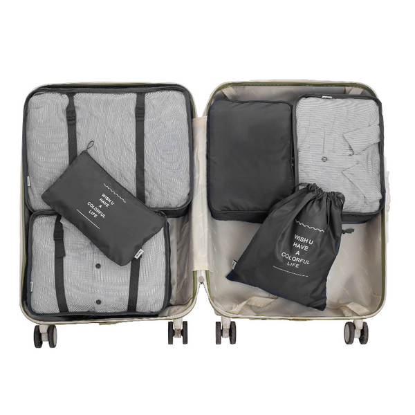 Kit de Organização de Viagem 6 Peças