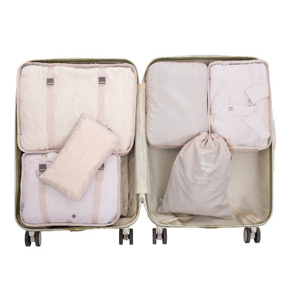 Kit de Organização de Viagem 6 Peças