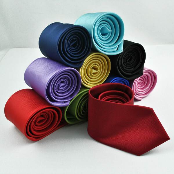 8cm Cravata de grupo Cravata de mão colorida Cravata azul pura masculina Cravata de casamento de negócios monocromática