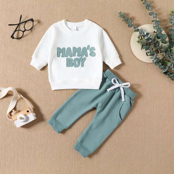 Conjunto de moletom infantil