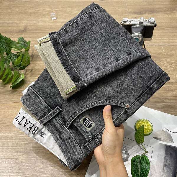 Calça jeans masculina confort