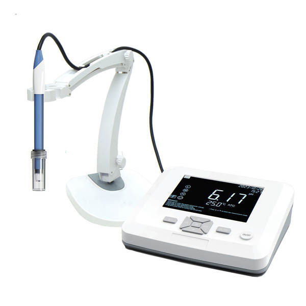 Calculador de ácido de mesa de precisão de laboratório de pH de condutividade solúvel de oxigênio TDS Analisador de qualidade da água multiparâmetro