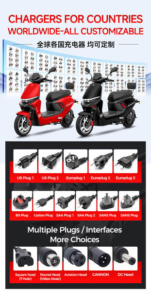 Motocicleta Elétrica 48V