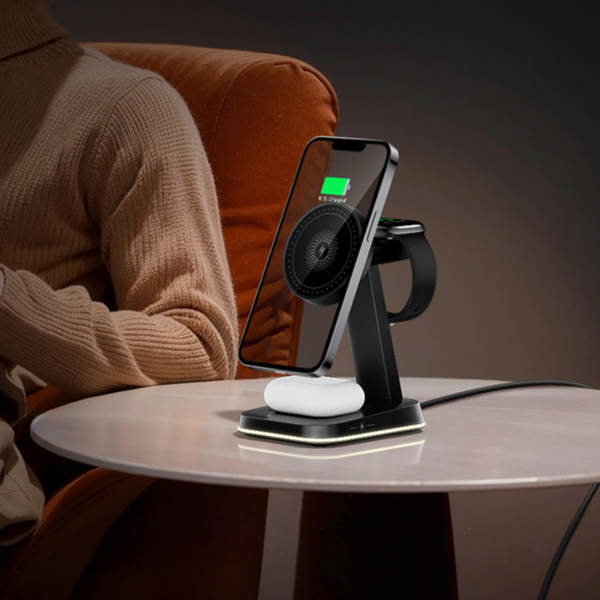 Carregador Magnético Wireless 15W para iPhone