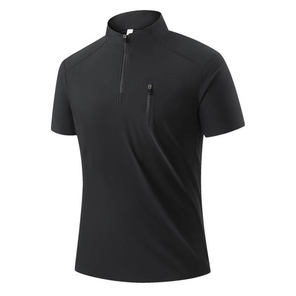 Homem de alta qualidade Primavera Outono Longas Mãos POLO T-Shirt Comércio Férias T-Shirt Esporte Homem