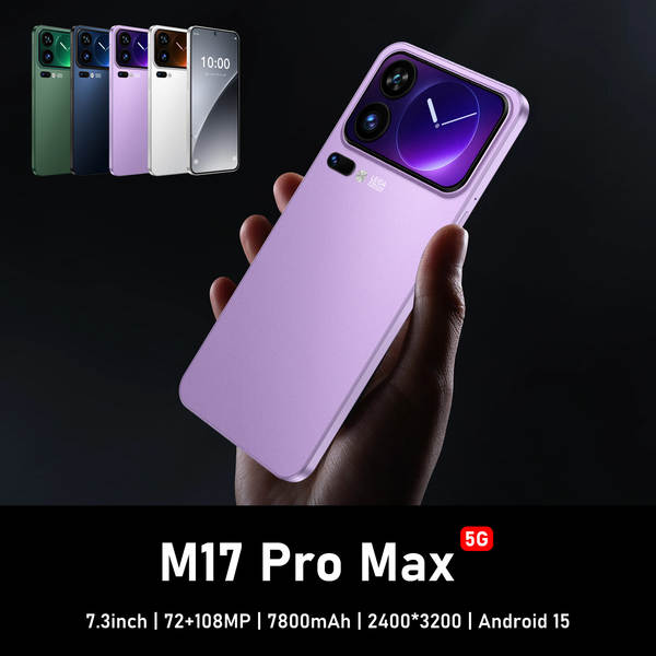 Novo M17 Pro Max telemóvel transfronteiriço grande ecrã 3+16G real 4G comércio exterior telemóvel inteligente venda rápida
