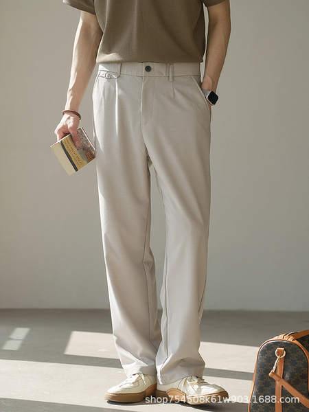 Pantalão de verão de 2026 para homens com calças novas