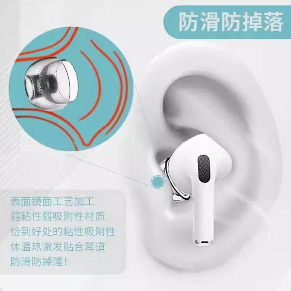 Capa de fone de ouvido transparente de silício líquido para Airpods pro2 Apple Pro Capa de fone de ouvido Bluetooth