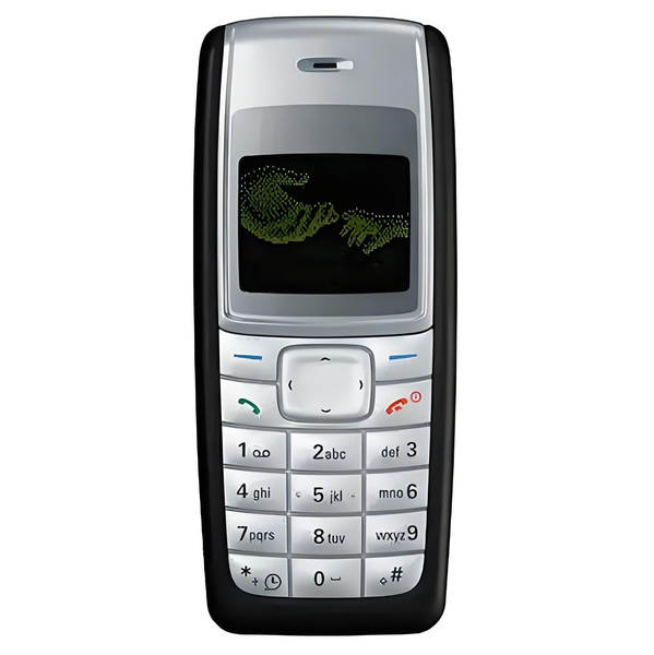 Telemóvel transfronteiriço 1110 GSM Telemóvel não-smartphone telemóvel teclado de placa reta do estudante telemóvel do idoso