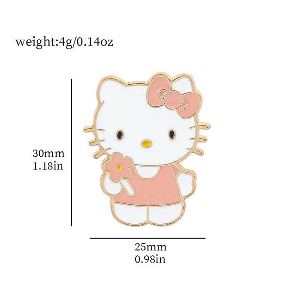 Broche de Gato de Metal