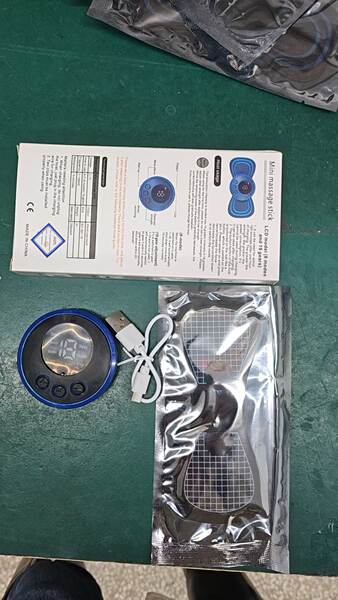 Smart EMS Mini Massagem Todo-Corpo Massagem Doméstica Multifuncional Pequeno Pescoço do Ombro Massagem Elétrica Transversal