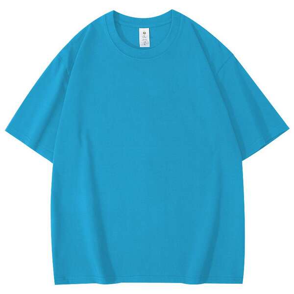T-shirt feminino de pulso curto personalizado logo de trabalho camisa cultural de 220 gramas de algodão puro camisa feminina