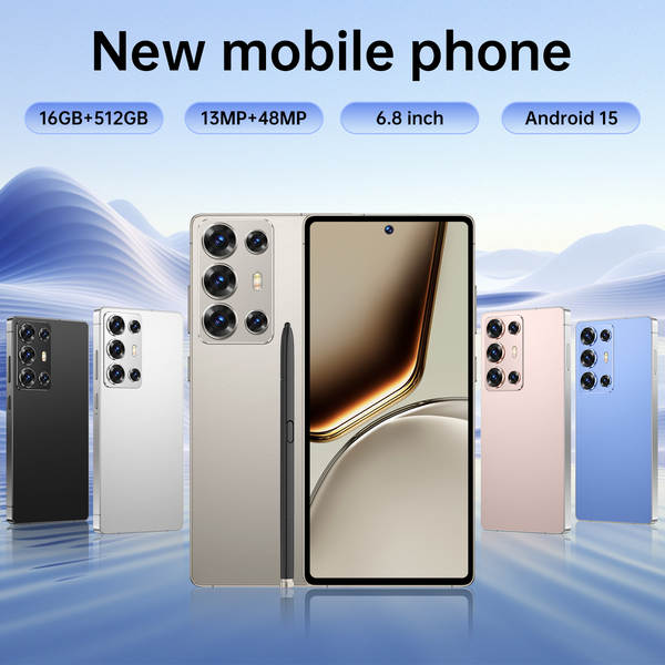 Transfronteiriço explosivo smartphone C25 Ultra fabricante de produtos em tempo real 6.8 polegadas 4 + 64 máquinas integradas comércio exterior atacado