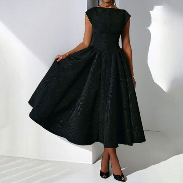 Vestido feminino de verão estilo francês