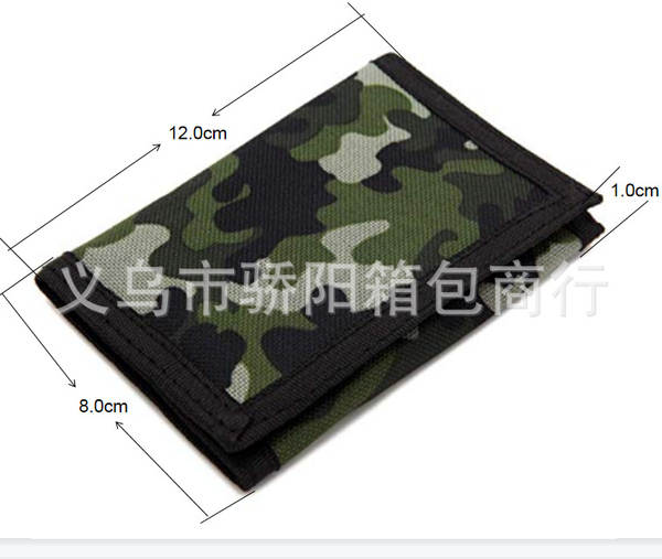 Carteira Masculina de Camuflagem