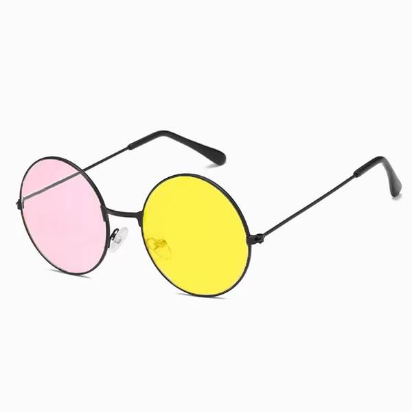 Novo modelo de óculos de sol redondos coloridos para óculos de sol marinho