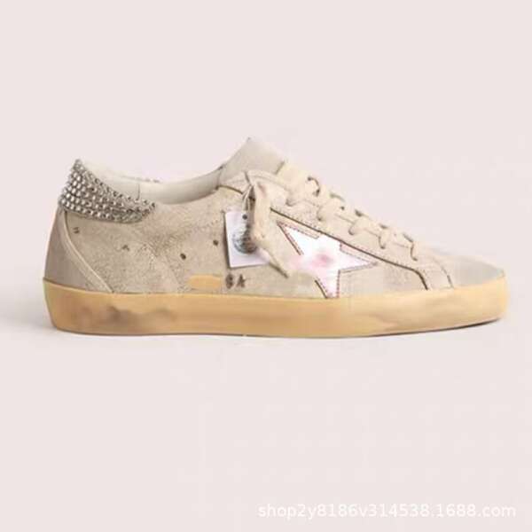 Sapato casual branco de couro