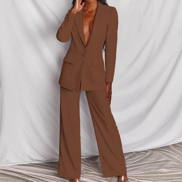 8800 no outono de 2025 nova roupa transfronteiriça feminina de moda de luxo de mangas compridas vestido de calça reta de calças compridas