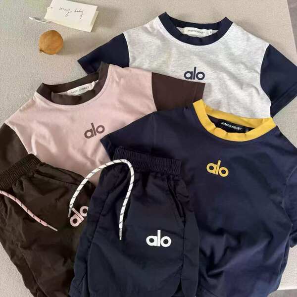Conjunto de short e camiseta infantil